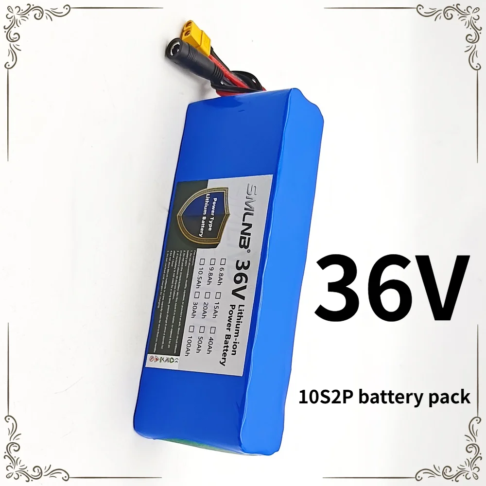 18650 Lithium 36V Battery 10S2P battery pack 36V 6800mAh Electric Scooter 500W Electric Scooter 42V
18650 Lithium 36V Battery 10S2P battery pack 36V 6800mAh Electric Scooter 500W Electric Scooter 42V