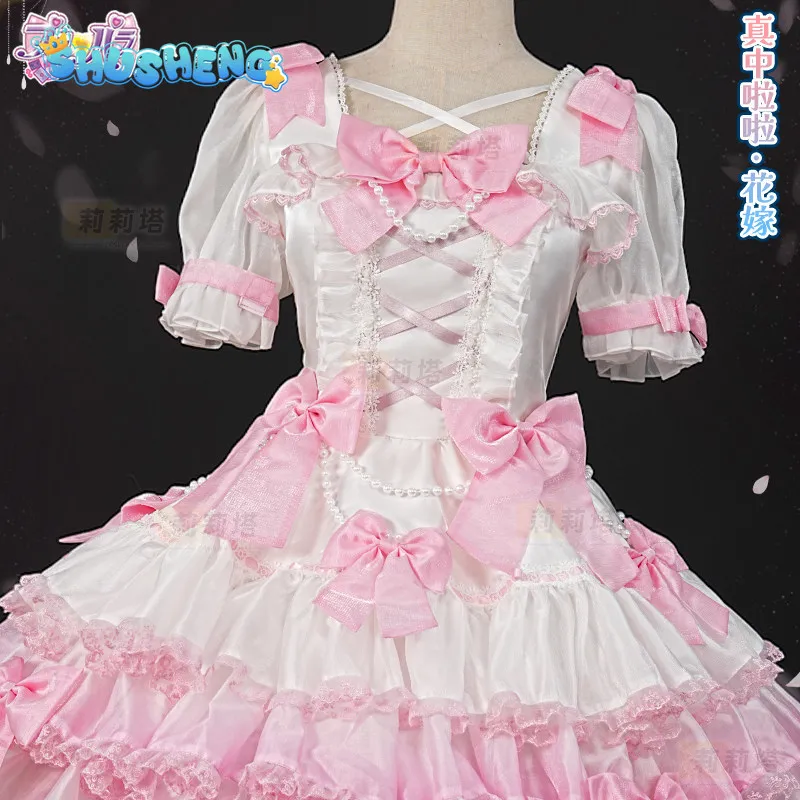 Manaka Laala Anime Pripara Flower Marriage Lolita Linkage Cosplay Costume 2026 New Girl Uniform Prop Wig Halloween Pink Dress
Manaka Laala Anime Pripara Flower Marriage Lolita Linkage Cosplay Costume 2026 New Girl Uniform Prop Wig Halloween Pink Dress