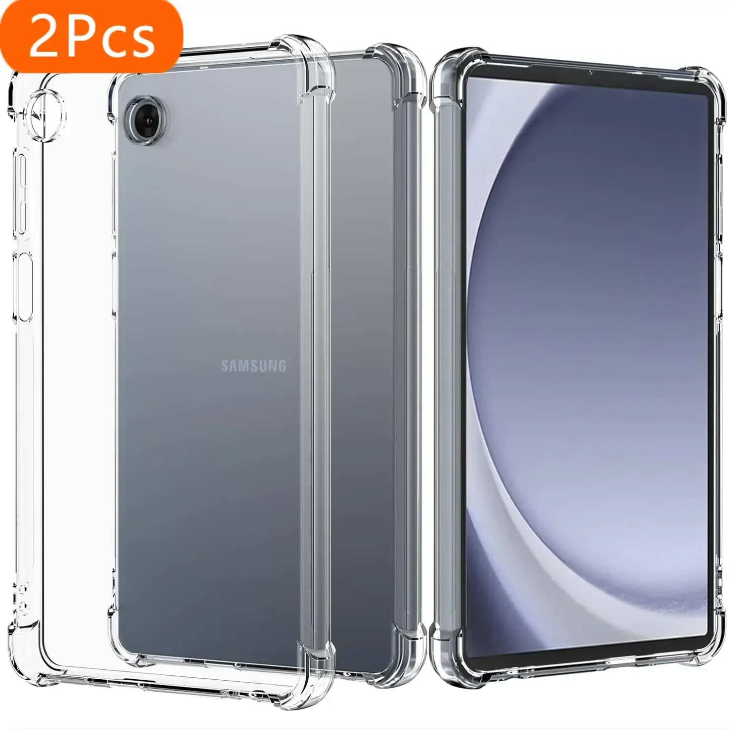 2Pcs For Samsung Galaxy Tab A9 8.7" SM-X110 SM-X115 Transparent Shockproof Silicone Protective Case Clear Thin Soft TPU Bumper C
2Pcs For Samsung Galaxy Tab A9 8.7" SM-X110 SM-X115 Transparent Shockproof Silicone Protective Case Clear Thin Soft TPU Bumper C