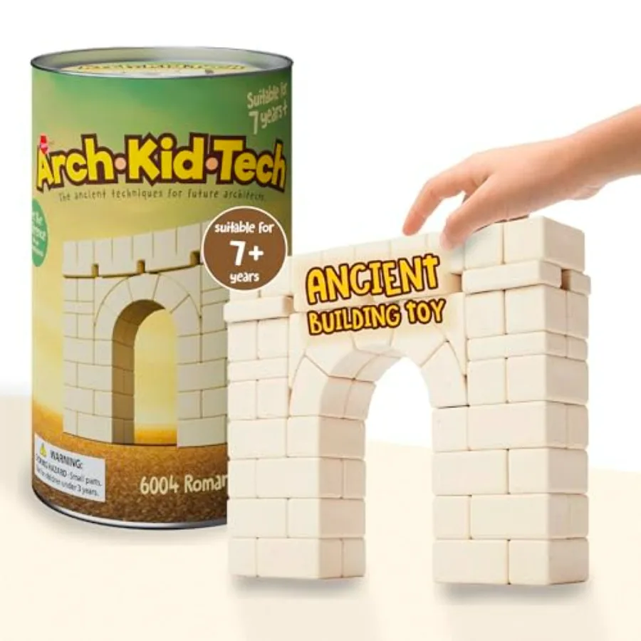 Ancient Stem Toys Premium Educational Stackable Building Blocks, for Ages 7 8 9 10+ Years Old, Indoor Architectural Kit Constru
Ancient Stem Toys Premium Educational Stackable Building Blocks, for Ages 7 8 9 10+ Years Old, Indoor Architectural Kit Constru