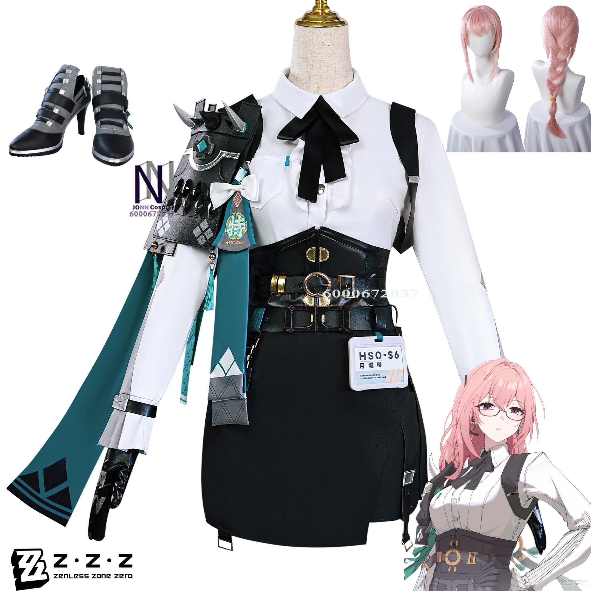 Game Zenless Zone Zero Tsukishiro Yanagi Cosplay Costume New Skin Anime Clothes for Women Role Play Uniforms Halloween Comic-Con
Game Zenless Zone Zero Tsukishiro Yanagi Cosplay Costume New Skin Anime Clothes for Women Role Play Uniforms Halloween Comic-Con