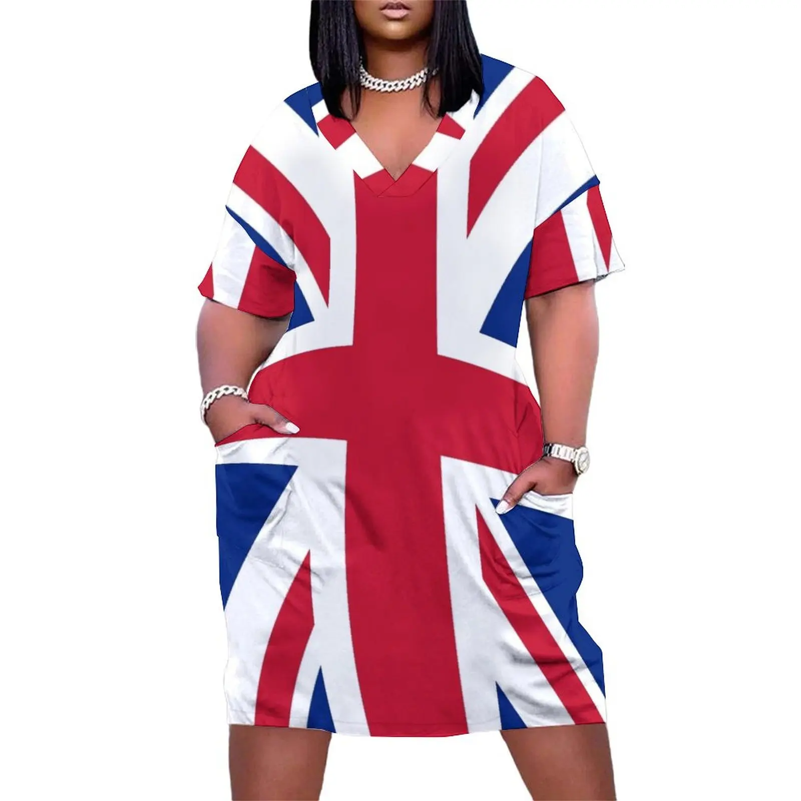 Union Jack Flag of the United Kingdom Loose Pocket Dress prom dress womans clothing
Union Jack Flag of the United Kingdom Loose Pocket Dress prom dress womans clothing
