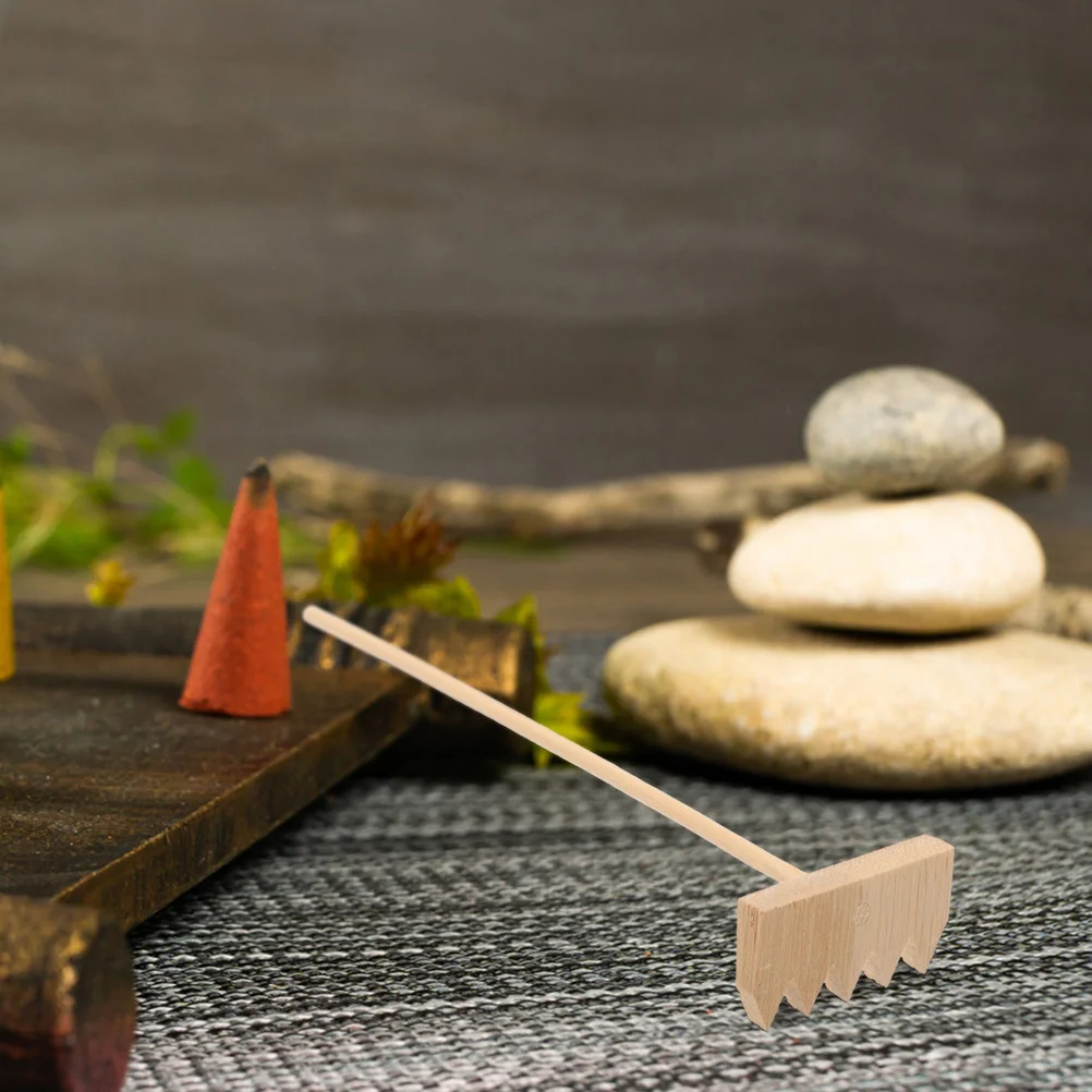 6Pcs Mini Sand Rake Set Miniature Tools for Zen Garden Desk Tray Decoration Sand Table Rakes Garden Supplies Small Rake
6Pcs Mini Sand Rake Set Miniature Tools for Zen Garden Desk Tray Decoration Sand Table Rakes Garden Supplies Small Rake