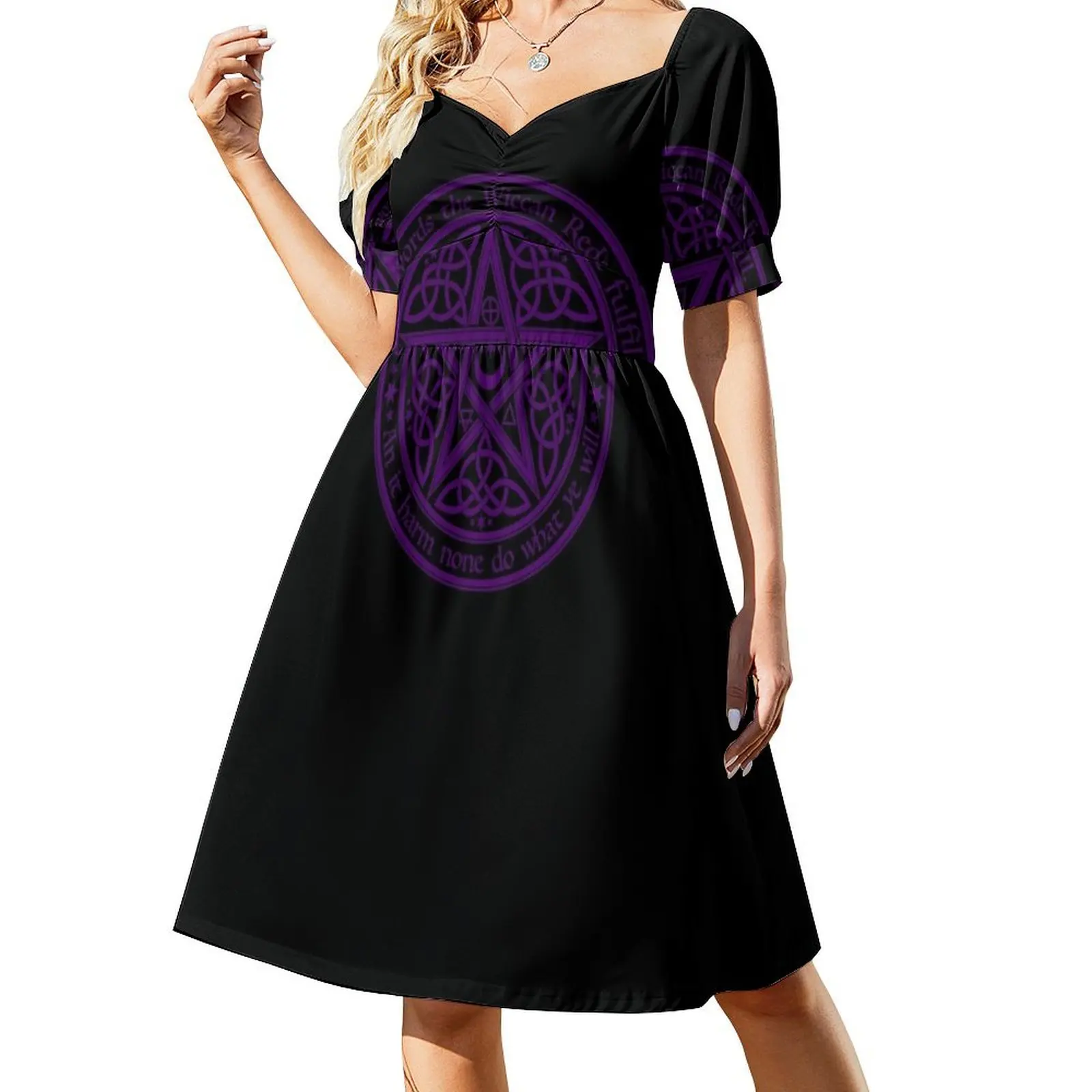 Celtic Pentacle Short-Sleeved Dress summer outfits for women 2025 women's summer jumpsuit
Celtic Pentacle Short-Sleeved Dress summer outfits for women 2025 women's summer jumpsuit