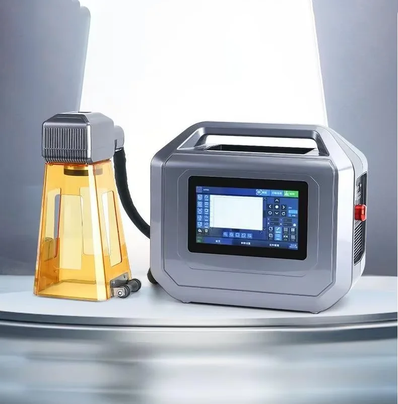 Mini 20W Portable Handheld Fiber Laser Marking Machine for Metal Plastic Wood Marking Engraving
Mini 20W Portable Handheld Fiber Laser Marking Machine for Metal Plastic Wood Marking Engraving