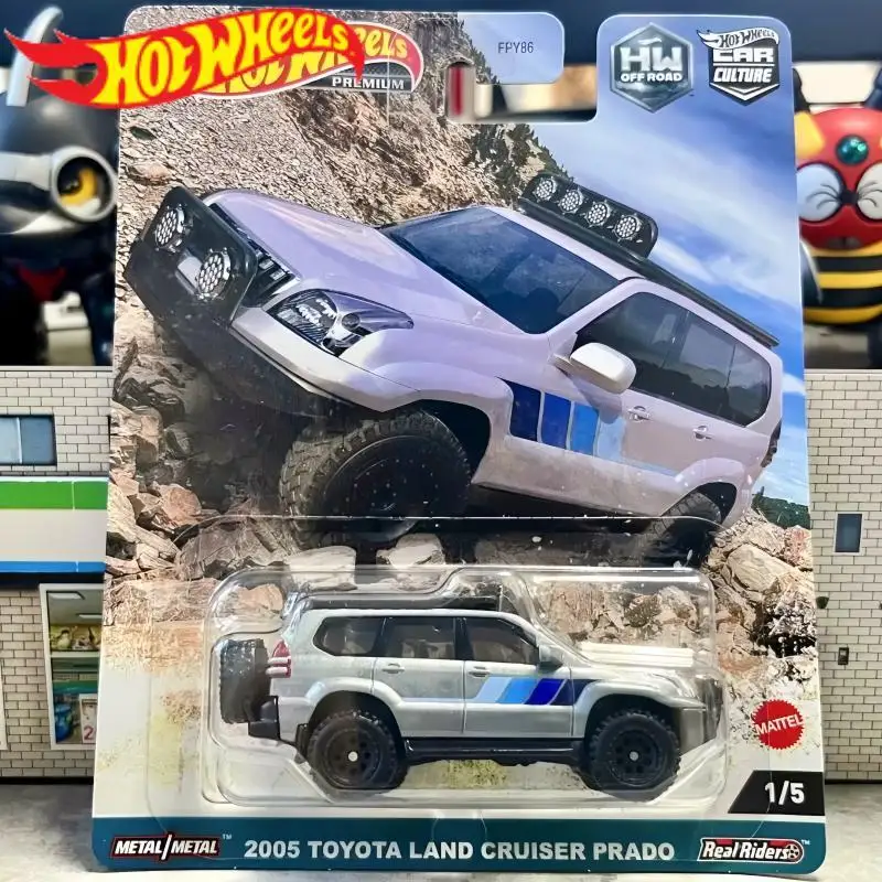 Оригинальная коллекционная модель Hot Wheels Premium Car Culture 1:64 2005 Toyota Land Cruiser Prado HW Off Road, игрушка для мальчиков, литая под давлением, подарок для коллекционеров.
Оригинальная коллекционная модель Hot Wheels Premium Car Culture 1:64 2005 Toyota Land Cruiser Prado HW Off Road, игрушка для мальчиков, литая под давлением, подарок для коллекционеров.