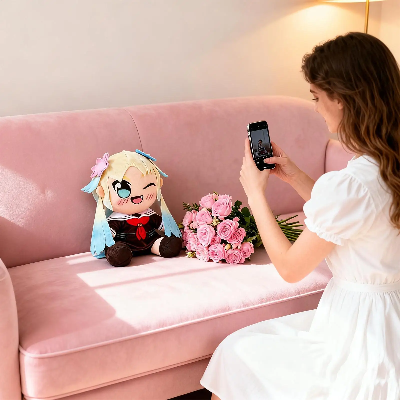 Для Osawa Ruruno плюшевая кукла аниме плюшевые игрушки мультфильм портативная милая подушка стильная мягкая плюшевая кукла для полки домашний стол на день рождения
Для Osawa Ruruno плюшевая кукла аниме плюшевые игрушки мультфильм портативная милая подушка стильная мягкая плюшевая кукла для полки домашний стол на день рождения