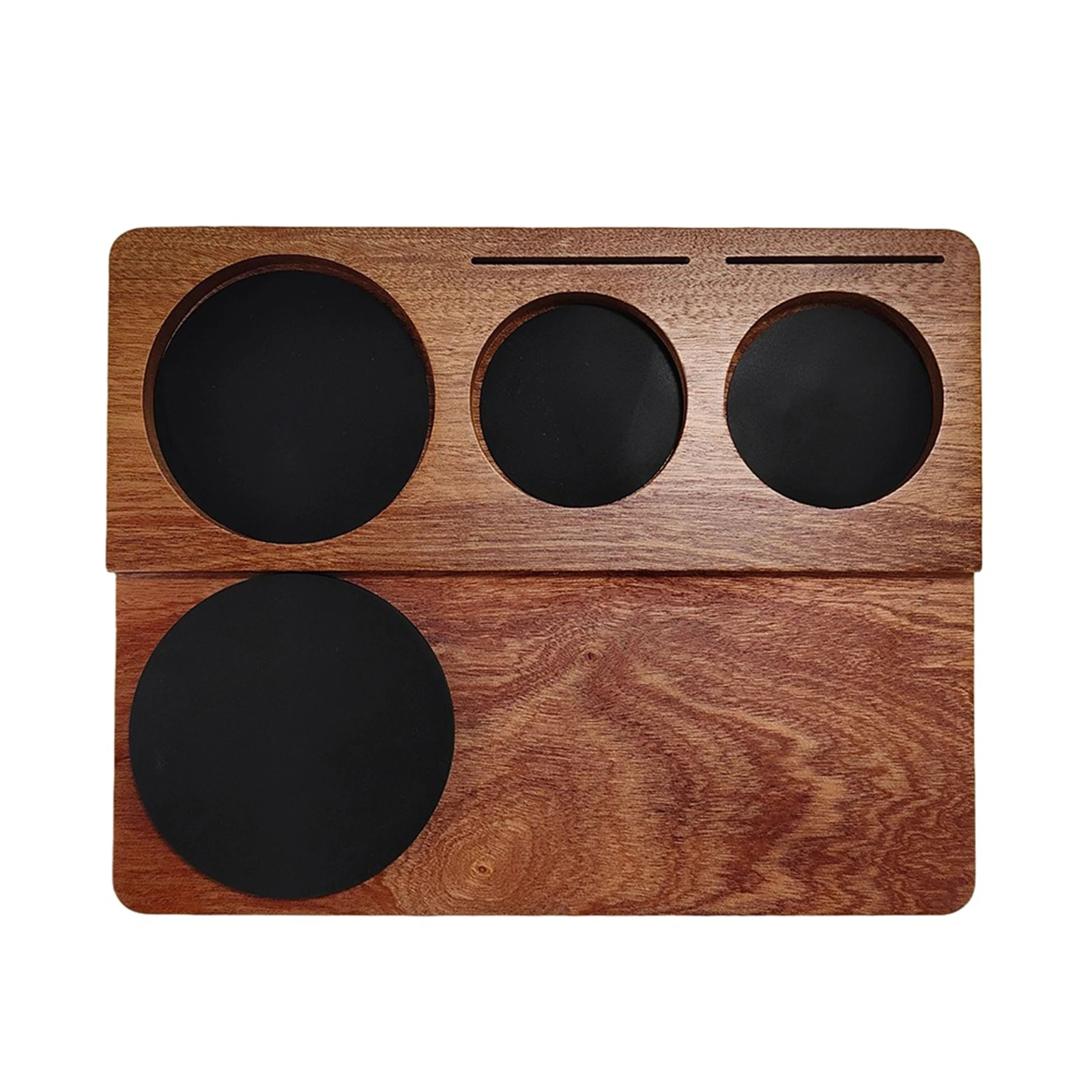 Wood Universal Portafilter Holder Tamper Stand Distributor Organizer Coffee Tool Food Grade Non-Slip Silicone Tamping Mat
Wood Universal Portafilter Holder Tamper Stand Distributor Organizer Coffee Tool Food Grade Non-Slip Silicone Tamping Mat