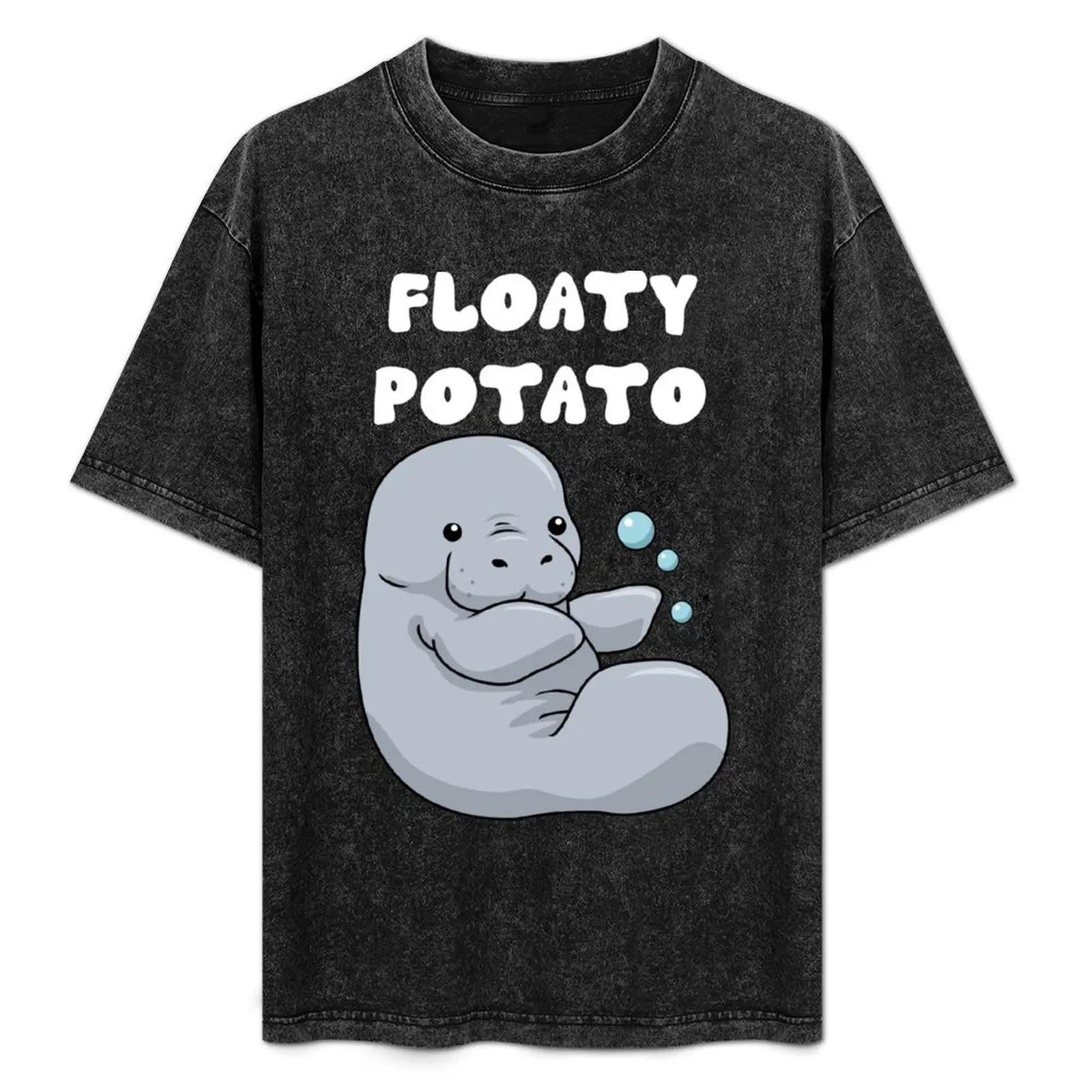 Manatee Gifts Save The Manatees Floaty Potato T-Shirt Basic Solid Color Casual Tee Shirt
Manatee Gifts Save The Manatees Floaty Potato T-Shirt Basic Solid Color Casual Tee Shirt