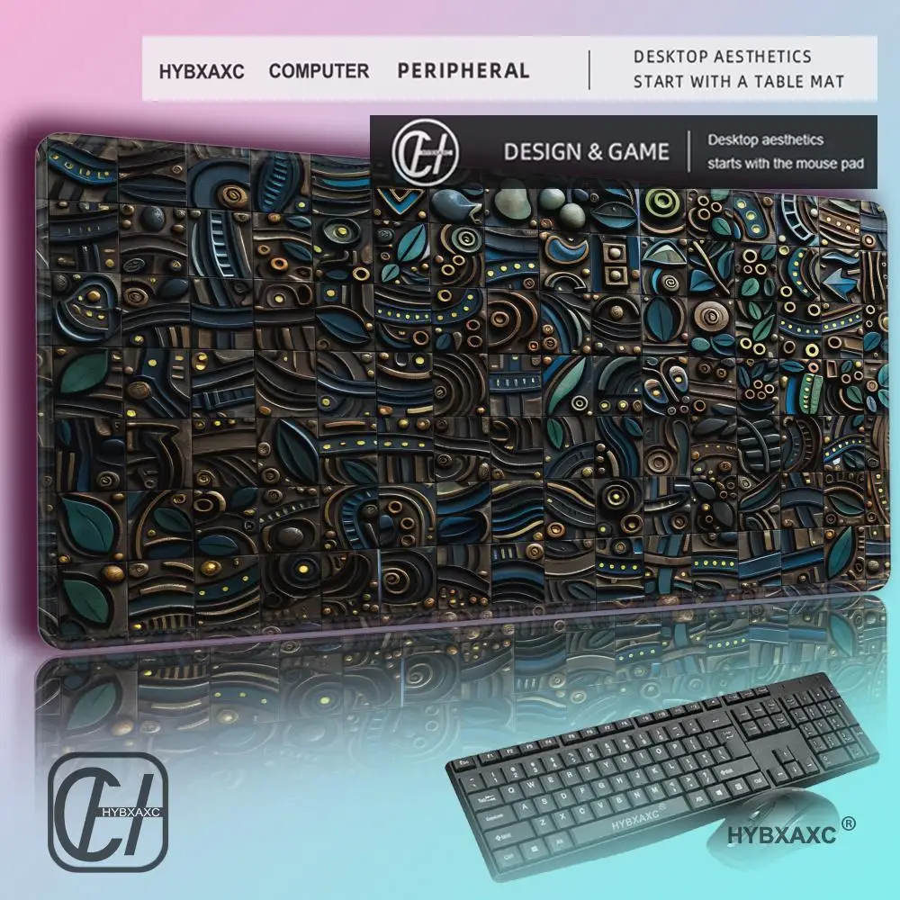 HYBXAXC Creative Splicing Design Rubber Stitched Edge Computer Desk Mat Minimalist Gaming Mouse Pads Desk Accessories Home
HYBXAXC Creative Splicing Design Rubber Stitched Edge Computer Desk Mat Minimalist Gaming Mouse Pads Desk Accessories Home