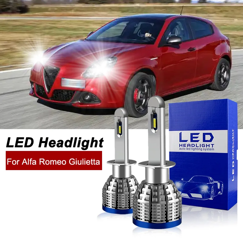 2 шт. H1 для Alfa Romeo Giulietta 2010-2023 светодиодные лампы для автомобильных фар Canbus h1 супер яркая лампа белая 30000LM аксессуары
2 шт. H1 для Alfa Romeo Giulietta 2010-2023 светодиодные лампы для автомобильных фар Canbus h1 супер яркая лампа белая 30000LM аксессуары