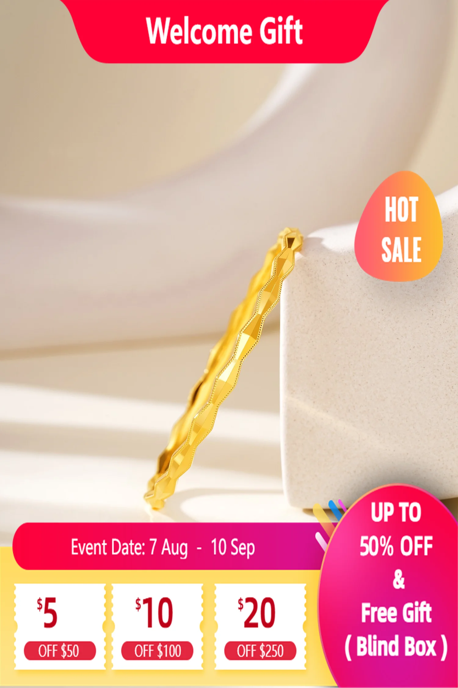 Lium Gems 925 Sterling Silver Bangle Bracelet Women 24k Gold Vermeil Trendy Elegance Charms Diamond Patterns Bracelet
Lium Gems 925 Sterling Silver Bangle Bracelet Women 24k Gold Vermeil Trendy Elegance Charms Diamond Patterns Bracelet