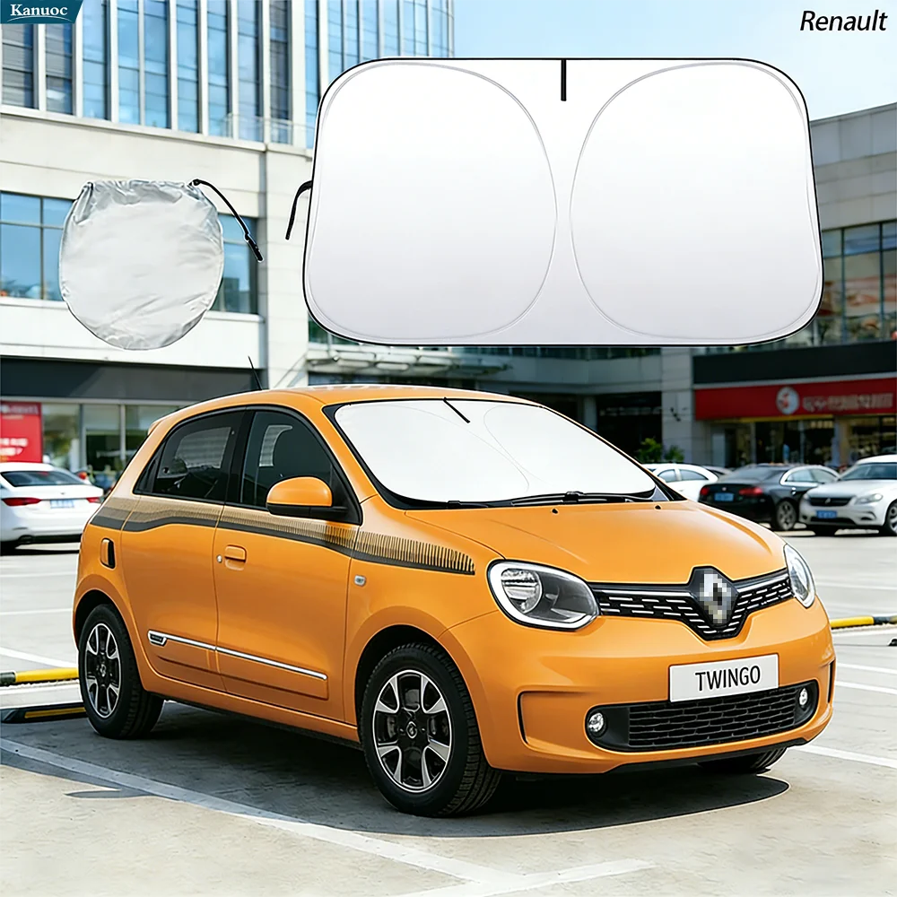 Windshield Sun Shade For Renault Twingo 1 2 3 2013-2022 Car Sunshade Sun Visor Protector Foldable Blocks UV Rays
Windshield Sun Shade For Renault Twingo 1 2 3 2013-2022 Car Sunshade Sun Visor Protector Foldable Blocks UV Rays