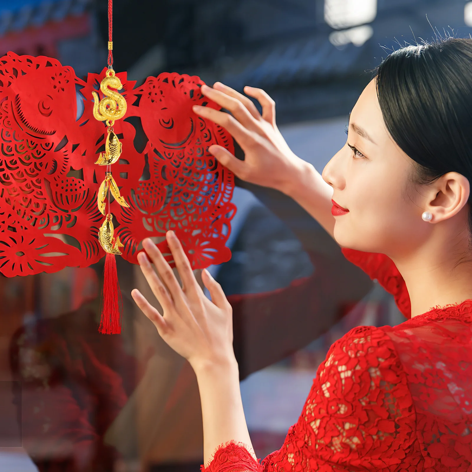 10Pcs Snake Year Spring Festival Hanging Pendants Chinese Style Tassel New Year Ornaments for Car Bonsai Home Decor
10Pcs Snake Year Spring Festival Hanging Pendants Chinese Style Tassel New Year Ornaments for Car Bonsai Home Decor