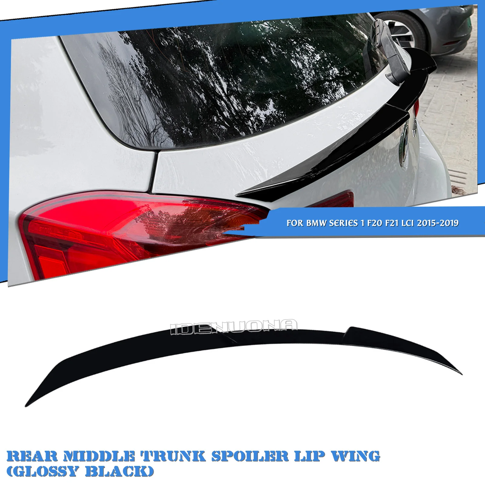 Задний центральный спойлер автомобиля, среднее крыло, задняя дверь, накладка багажника для BMW 1 серии F20 F21 LCI 2015 2016 2017 2018 2019
Задний центральный спойлер автомобиля, среднее крыло, задняя дверь, накладка багажника для BMW 1 серии F20 F21 LCI 2015 2016 2017 2018 2019