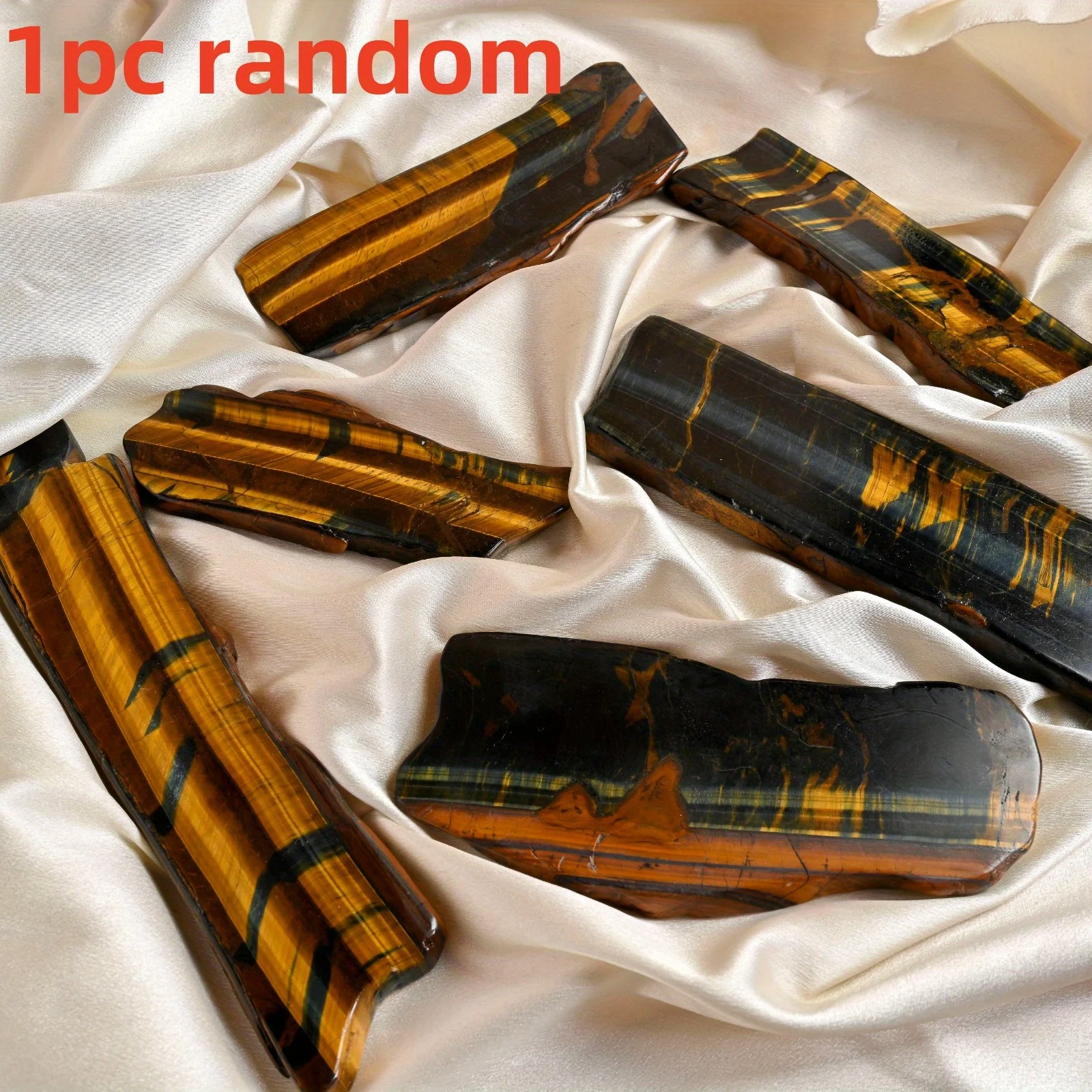 1PCTiger Eye Stone Slab - Polished Natural Stone with Vibrant Orange, Perfect for Home Decor, Dining Table, Ideal Gifts,
1PCTiger Eye Stone Slab - Polished Natural Stone with Vibrant Orange, Perfect for Home Decor, Dining Table, Ideal Gifts,