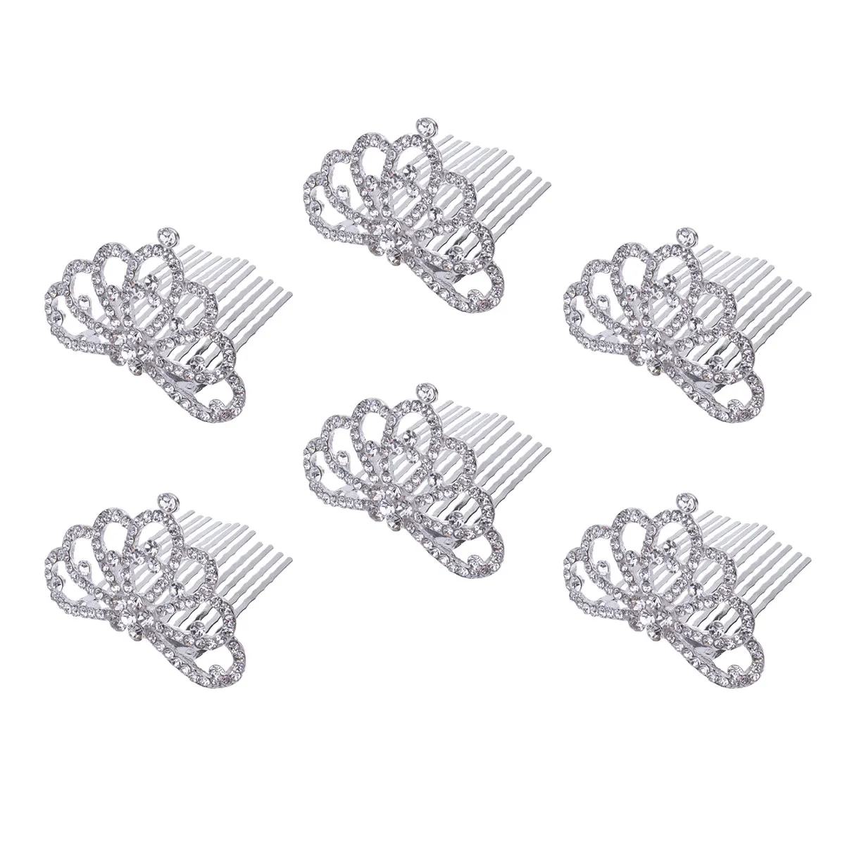 6pcs Crown Hair Accessories Elegant Tiara Combs Kids Headdress Kids Crown Headbands Durable Party Decorations Hairpins
6pcs Crown Hair Accessories Elegant Tiara Combs Kids Headdress Kids Crown Headbands Durable Party Decorations Hairpins