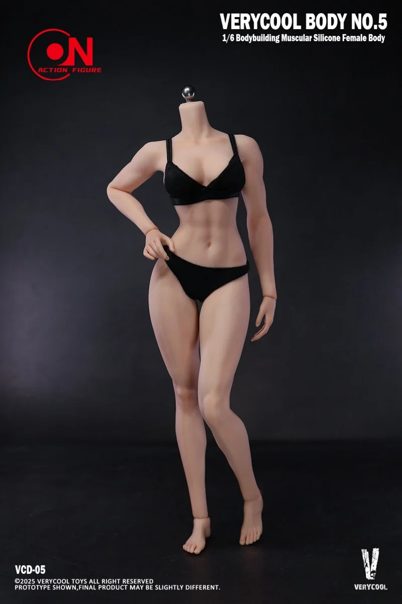 VERYCOOL VCD-05 1/6 Female Bodybuilding Flexible Platinum Silicone Muscular Fitness Body 12" Soldier Action Figure Body
VERYCOOL VCD-05 1/6 Female Bodybuilding Flexible Platinum Silicone Muscular Fitness Body 12" Soldier Action Figure Body