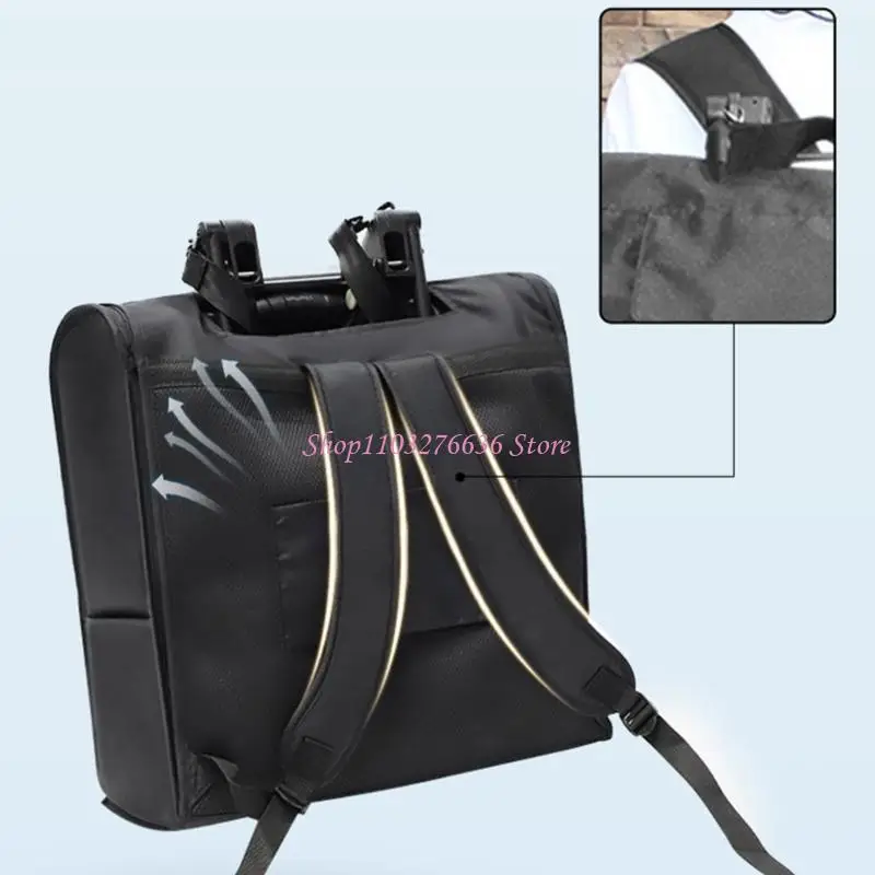 R6FD Versatile Pram Backpack with Breathable Designs & Multiple Compartments Baby Strollers Accessory Bag for YOYO
R6FD Versatile Pram Backpack with Breathable Designs & Multiple Compartments Baby Strollers Accessory Bag for YOYO