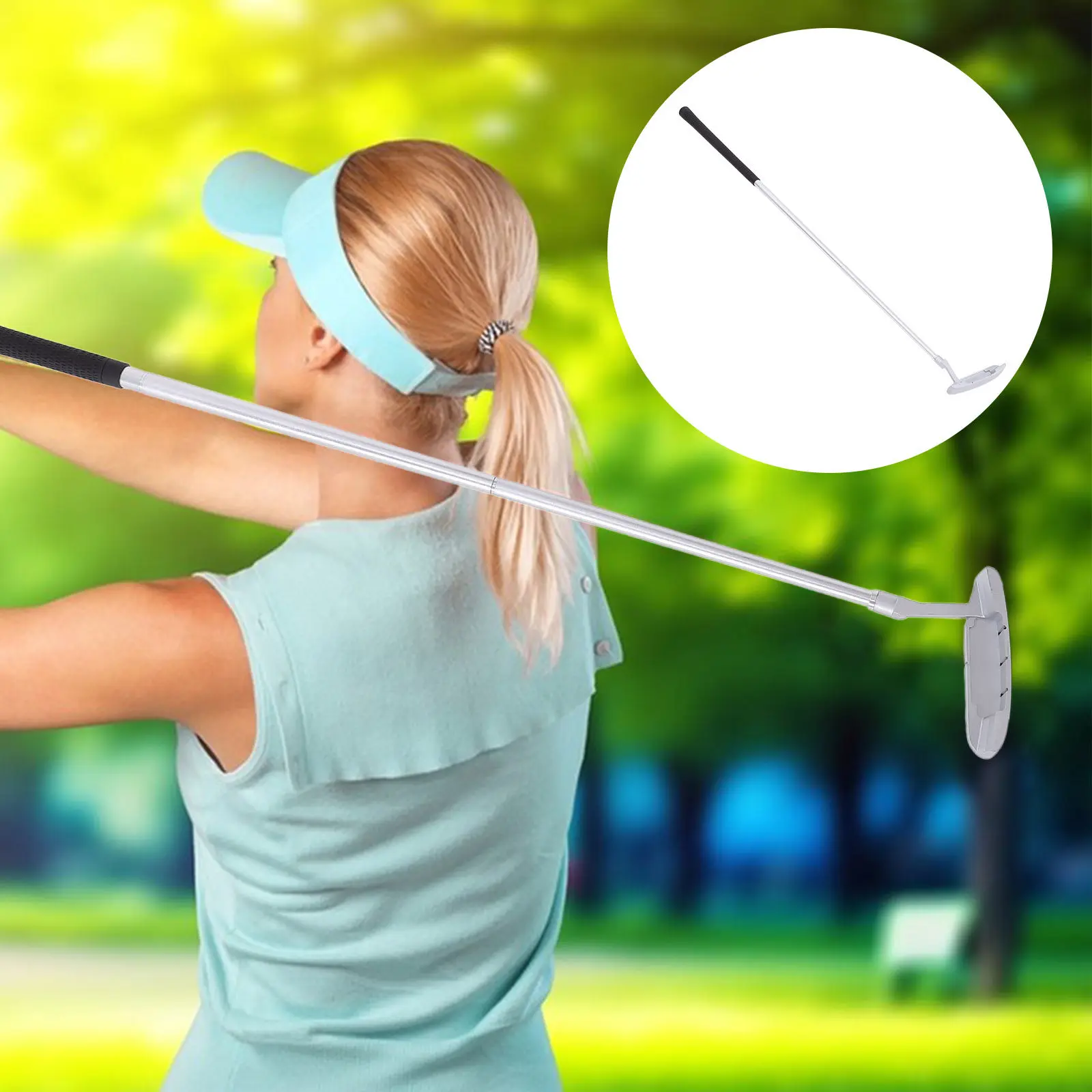 Right Hand Golf Putter Aluminum Alloy Push Rod Training Club High Supplies for Golf Enthusiasts
Right Hand Golf Putter Aluminum Alloy Push Rod Training Club High Supplies for Golf Enthusiasts