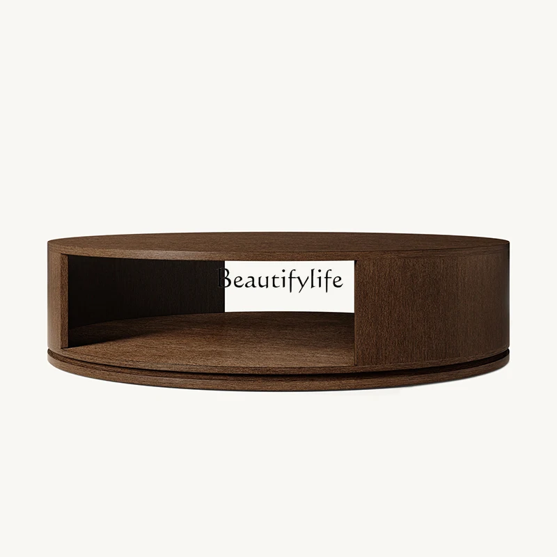 American solid wood round living room sofa small apartment bed and breakfast coffee table coffee table
American solid wood round living room sofa small apartment bed and breakfast coffee table coffee table