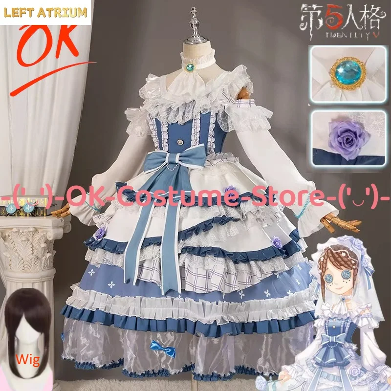 Identity V Gardener Emma Woods Cosplay Costume Valentine's Confession White Wedding Dress Sweet Maid Gothic Lolita Uniform Wig
Identity V Gardener Emma Woods Cosplay Costume Valentine's Confession White Wedding Dress Sweet Maid Gothic Lolita Uniform Wig