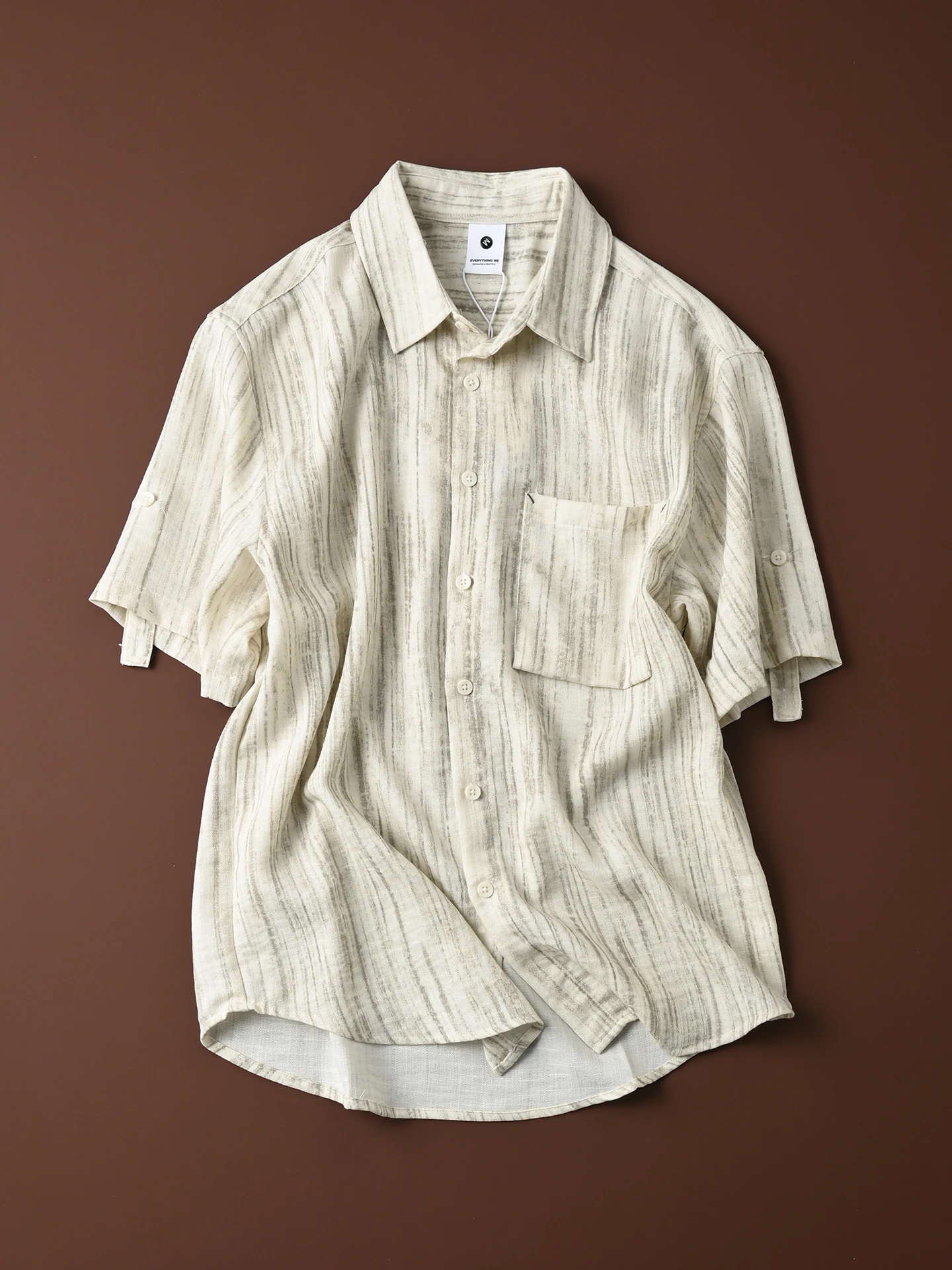 Casual Cotton Linen Blend Dyed Shirt Men's Moisture Wicking Short Sleeve Button up Casual Style Standard Fit Striped Pattern
Casual Cotton Linen Blend Dyed Shirt Men's Moisture Wicking Short Sleeve Button up Casual Style Standard Fit Striped Pattern