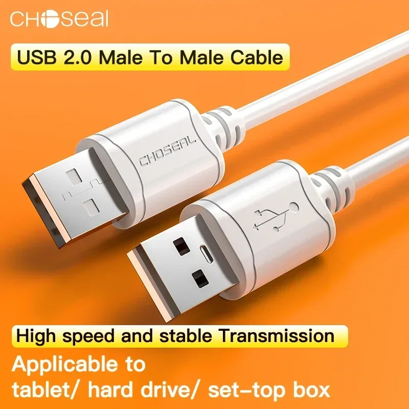 CHOSEAL USB to USB Extension Cable Male to Male USB 2.0 For PC TV Hard drive Radiator
CHOSEAL USB to USB Extension Cable Male to Male USB 2.0 For PC TV Hard drive Radiator