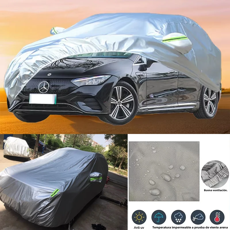 For Mercedes Benz EQE Outdoor Protection Full Car Covers Snow Cover Sunshade Waterproof Dustproof Exterior Car Accessories
For Mercedes Benz EQE Outdoor Protection Full Car Covers Snow Cover Sunshade Waterproof Dustproof Exterior Car Accessories