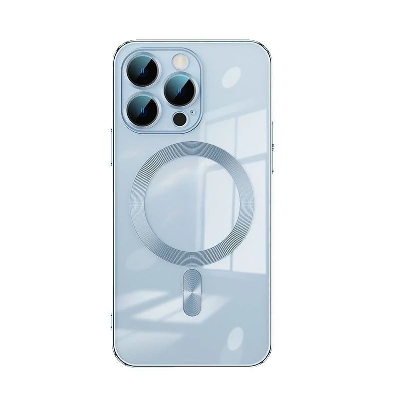 For IPhone 17 16 15 Pro Max Plus - Magsafe Silicone Cover Soft Transparent Magnetic Wireless Charge Lens Protection
For IPhone 17 16 15 Pro Max Plus - Magsafe Silicone Cover Soft Transparent Magnetic Wireless Charge Lens Protection
