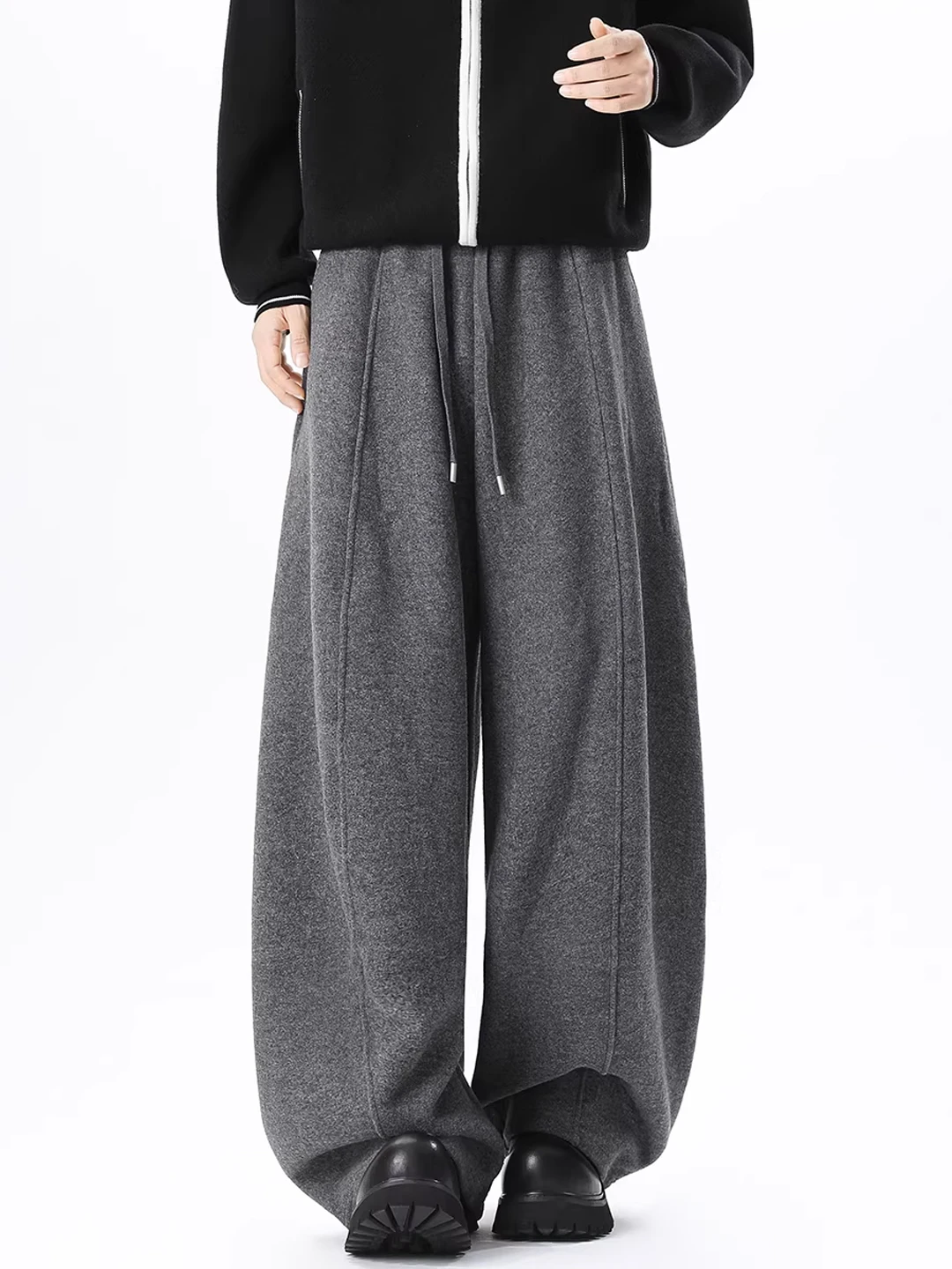 Мужские зимние спортивные брюки-джоггеры с флисовой подкладкой, утепленные, свободные, широкие, повседневные, модные
Мужские зимние спортивные брюки-джоггеры с флисовой подкладкой, утепленные, свободные, широкие, повседневные, модные