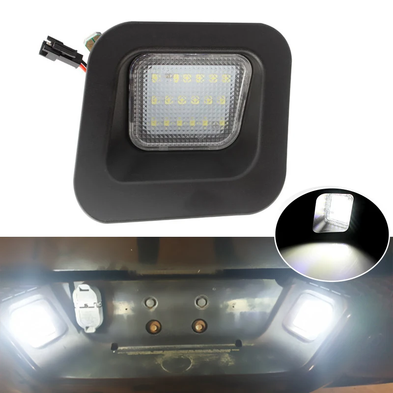 2pcs LED License Plate Light Canbus Number Lamp White 12V For 2003-2018 Dodge RAM 1500 2500 3500 Auto Accessories
2pcs LED License Plate Light Canbus Number Lamp White 12V For 2003-2018 Dodge RAM 1500 2500 3500 Auto Accessories