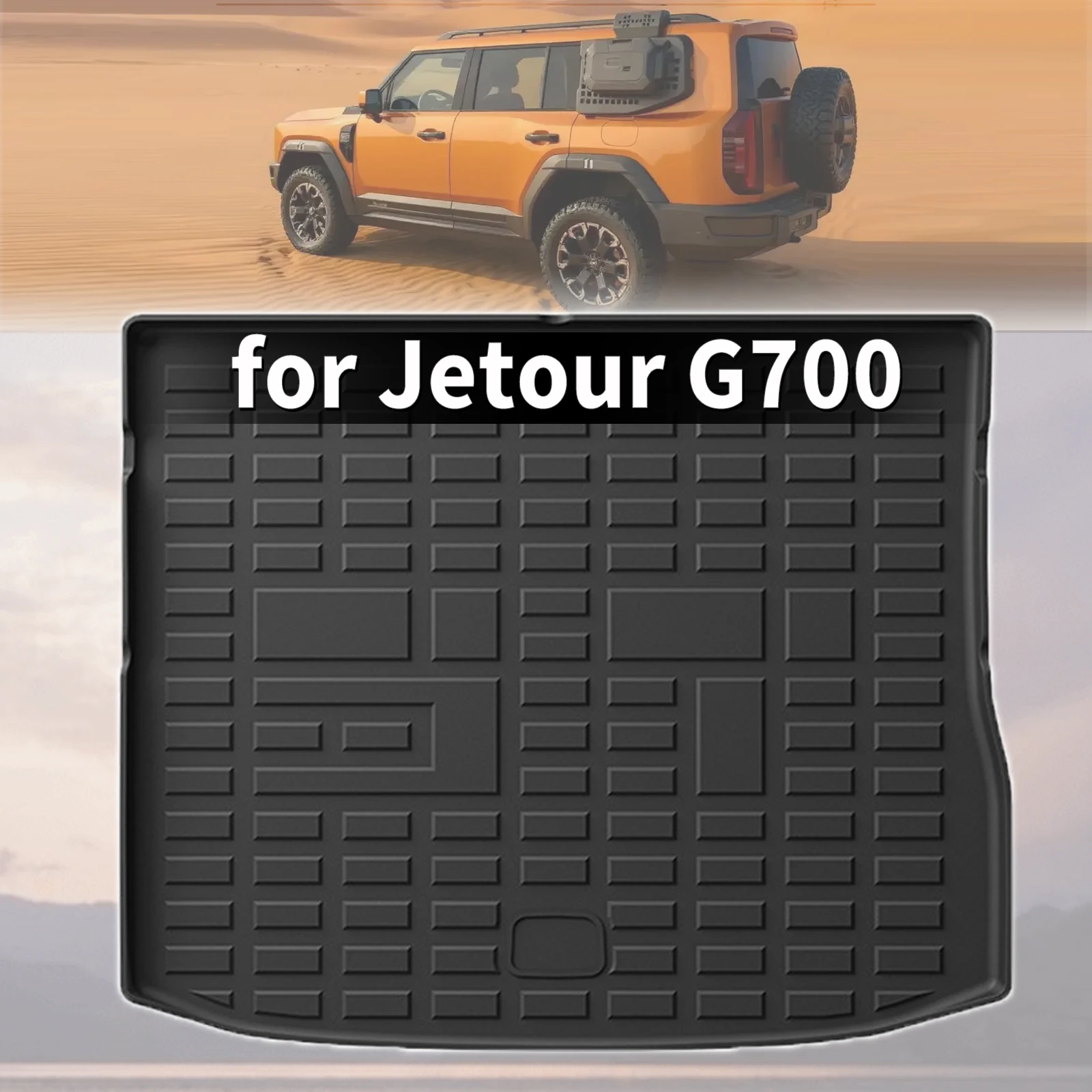 for Jetour G700 2025 2026 2027 Custom Fit TPE Car Trunk Mats Quick Clean Non-Slip Bottom All Season Use Accessories
for Jetour G700 2025 2026 2027 Custom Fit TPE Car Trunk Mats Quick Clean Non-Slip Bottom All Season Use Accessories