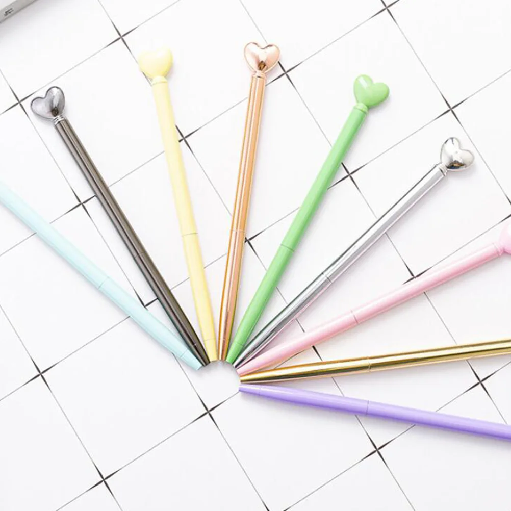 2 Pcs Love Ballpoint Pen Cute Pens for Teachers Stainless Steel Work Metal Decorative
2 Pcs Love Ballpoint Pen Cute Pens for Teachers Stainless Steel Work Metal Decorative