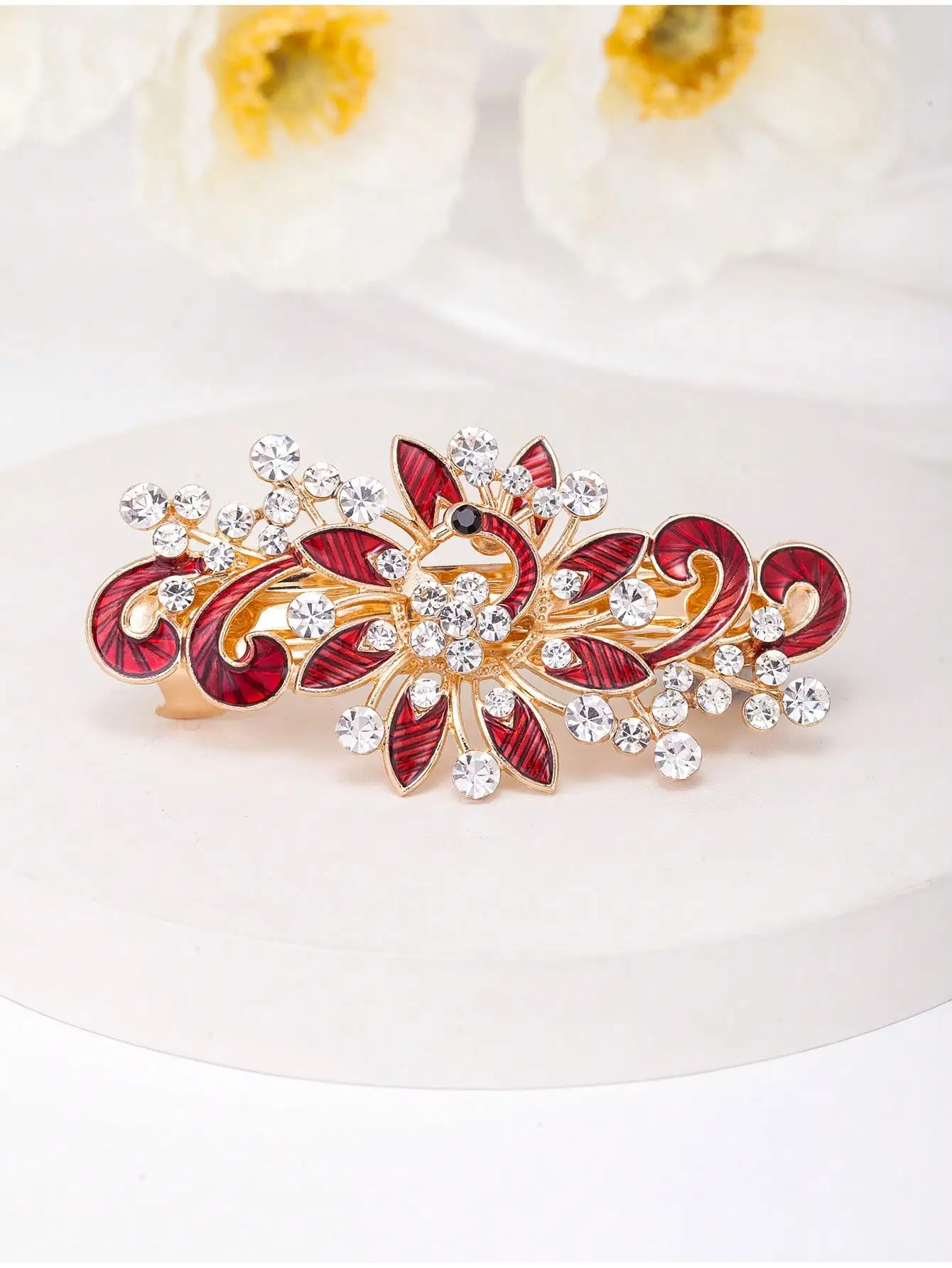 Plus Size Women's Decorative Hair Clip, Unique Updo Spring Clamp Hairpin, Hair Accessories, Hair Barrettes Hair Clips Claw Clips, School Stuff, Head Accessories,Summer,Holiday,Travel
Plus Size Women's Decorative Hair Clip, Unique Updo Spring Clamp Hairpin, Hair Accessories, Hair Barrettes Hair Clips Claw Clips, School Stuff, Head Accessories,Summer,Holiday,Travel