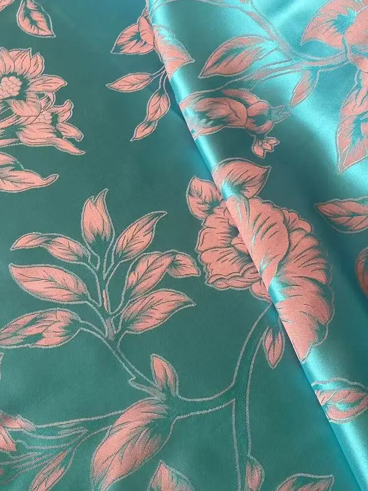 `Real Silk Jacquard Satin Interwoven Real Fabric Two-Tone 30momme Thickened Multi-Color
`Real Silk Jacquard Satin Interwoven Real Fabric Two-Tone 30momme Thickened Multi-Color