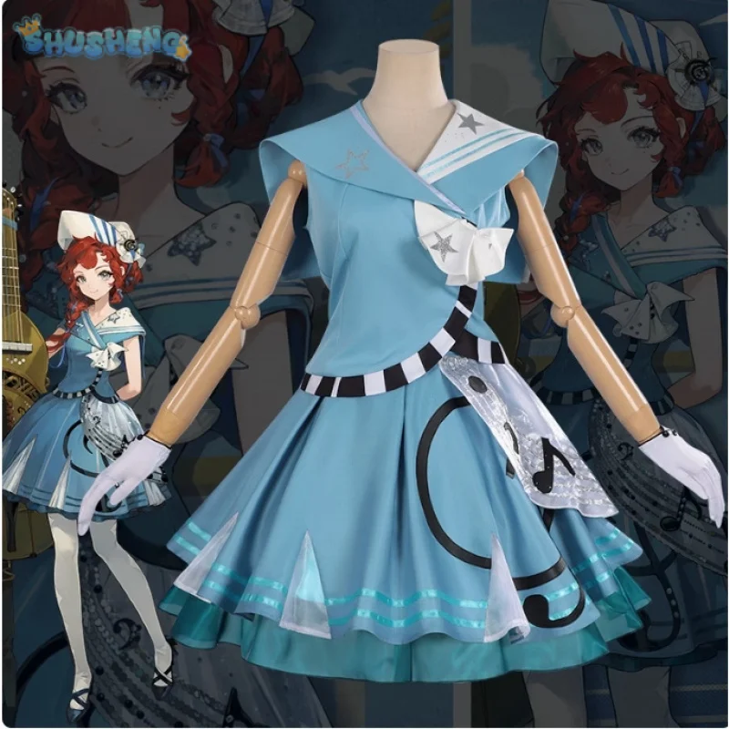 Game Reverse:1999 Barcarola Cosplay Costume Top, skirt, socks, gloves, hat Halloween sweet Lolita dress uniform Woman Man set
Game Reverse:1999 Barcarola Cosplay Costume Top, skirt, socks, gloves, hat Halloween sweet Lolita dress uniform Woman Man set