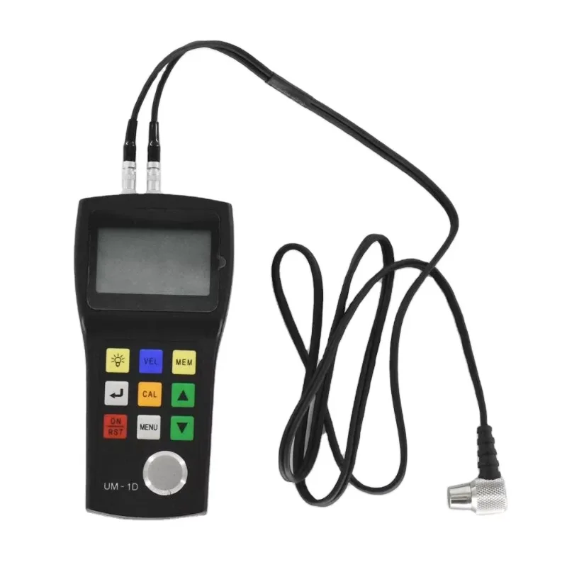 Portable Ultrasonic Thickness Gauge Penetrable Coating UM-1D Metal and Nonmetal Thickness Gauge Tester Measuring Range 0.8-300mm
Portable Ultrasonic Thickness Gauge Penetrable Coating UM-1D Metal and Nonmetal Thickness Gauge Tester Measuring Range 0.8-300mm