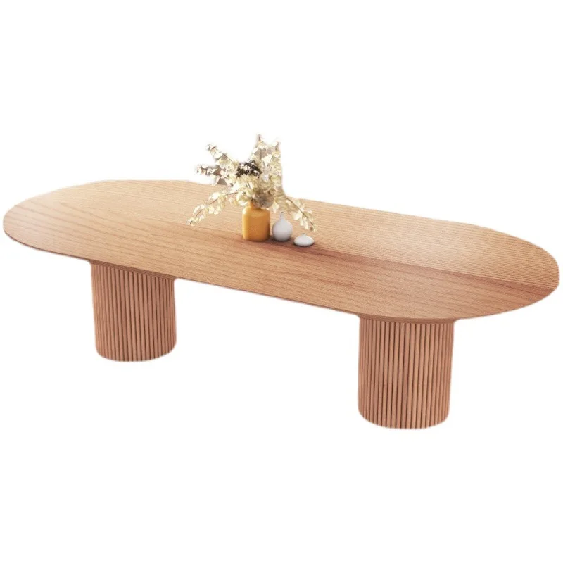 Dining table and chair combination Japanese rattan round table modern simple homestay table
Dining table and chair combination Japanese rattan round table modern simple homestay table