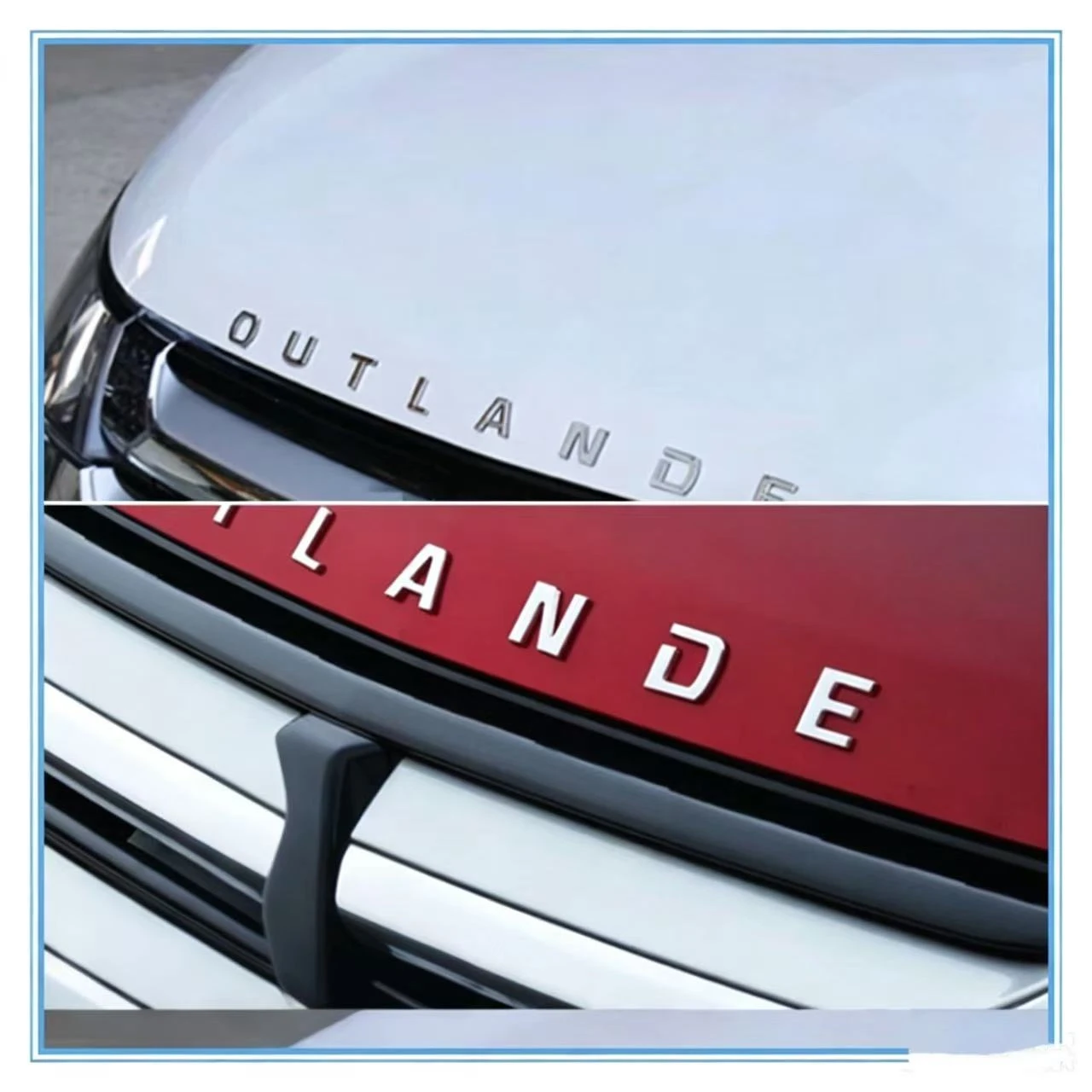 3D Letters Hood Emblem Logo Badge Car Stickers Styling Car Accessories Wording For Mitsubishi Outlander ABS Chrome
3D Letters Hood Emblem Logo Badge Car Stickers Styling Car Accessories Wording For Mitsubishi Outlander ABS Chrome