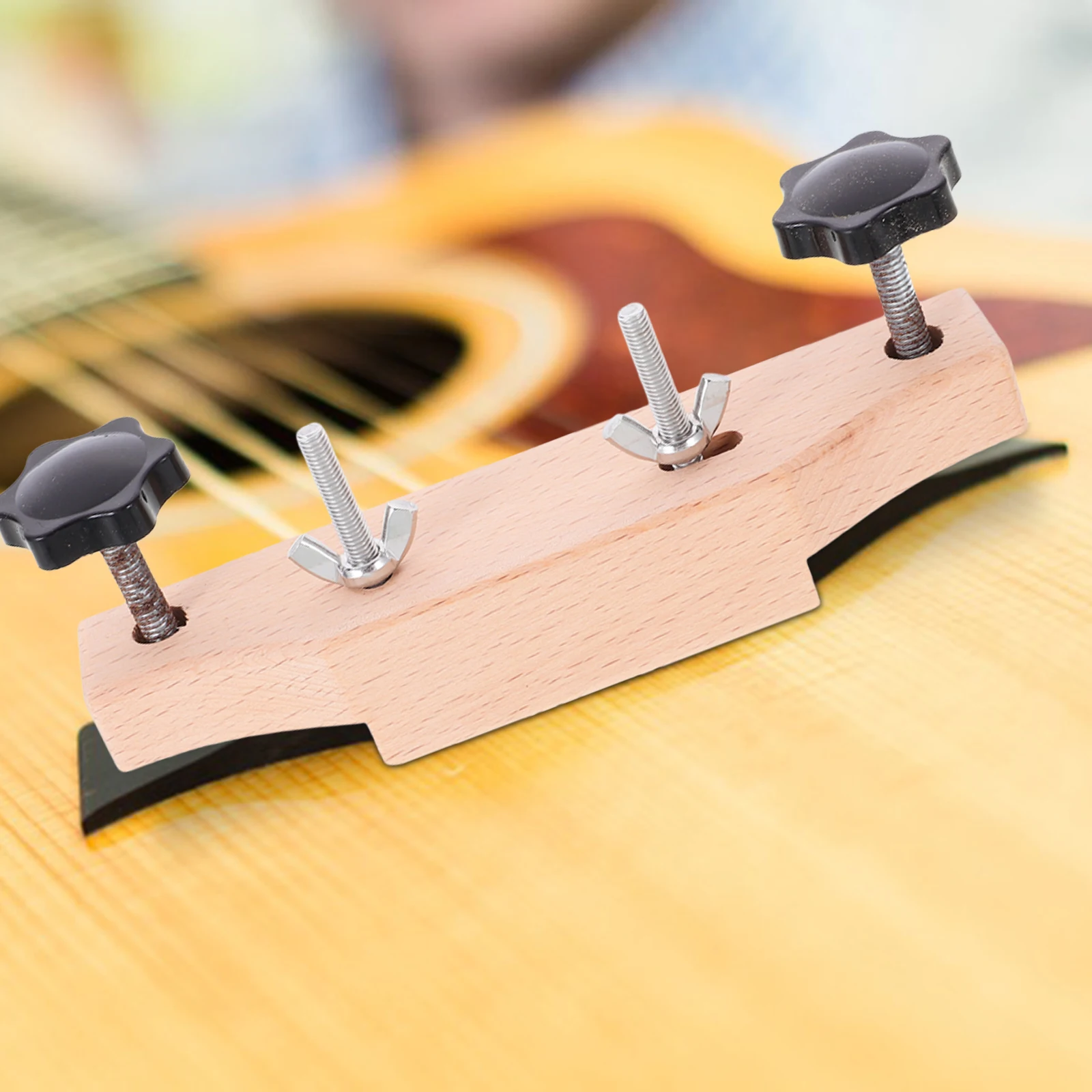 Wooden Guitar Bridge Clamp Repair Tool Acoustic Maintenance Luthier Bonding Fixing Kit Bridge Clamps Guitar Repair Tools Bass
Wooden Guitar Bridge Clamp Repair Tool Acoustic Maintenance Luthier Bonding Fixing Kit Bridge Clamps Guitar Repair Tools Bass