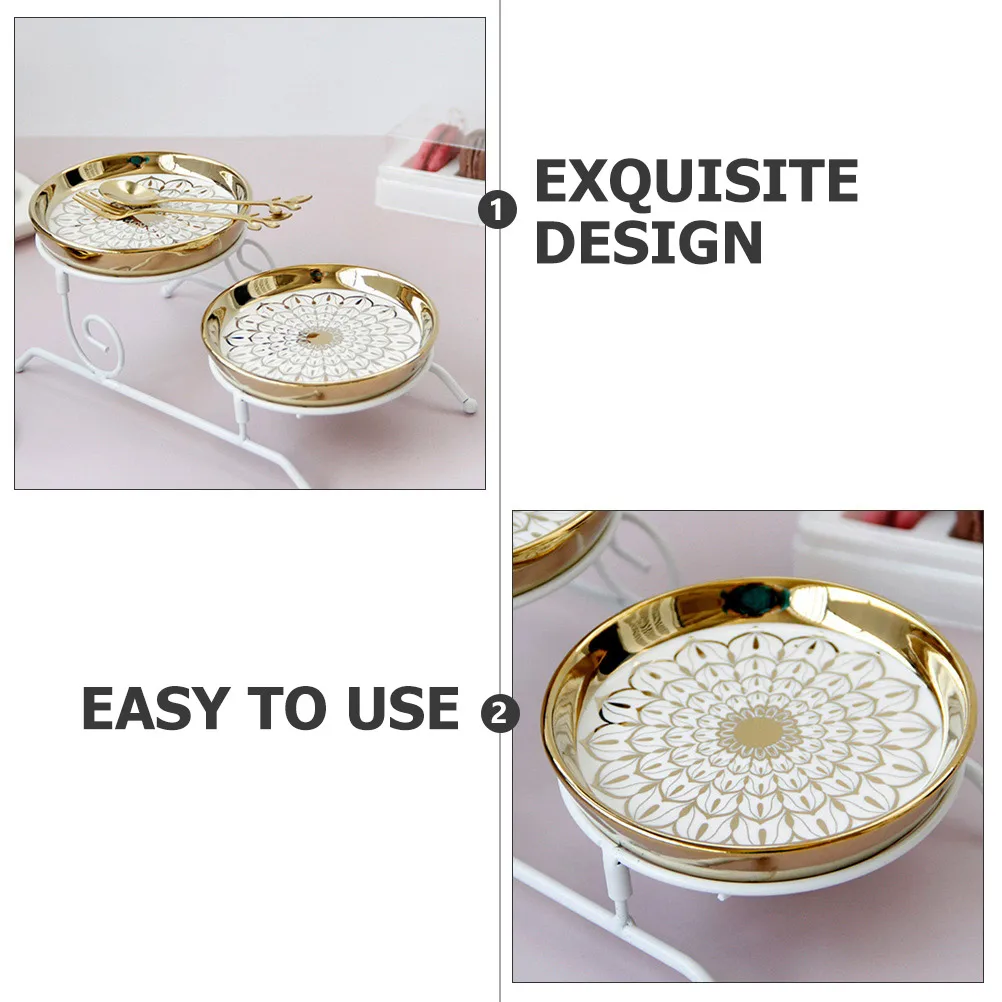 1Set Double-Layer Cake Stand Long Service Life Simple Design Detachable Tray Safe Non-Toxic Material Dessert Tray
1Set Double-Layer Cake Stand Long Service Life Simple Design Detachable Tray Safe Non-Toxic Material Dessert Tray