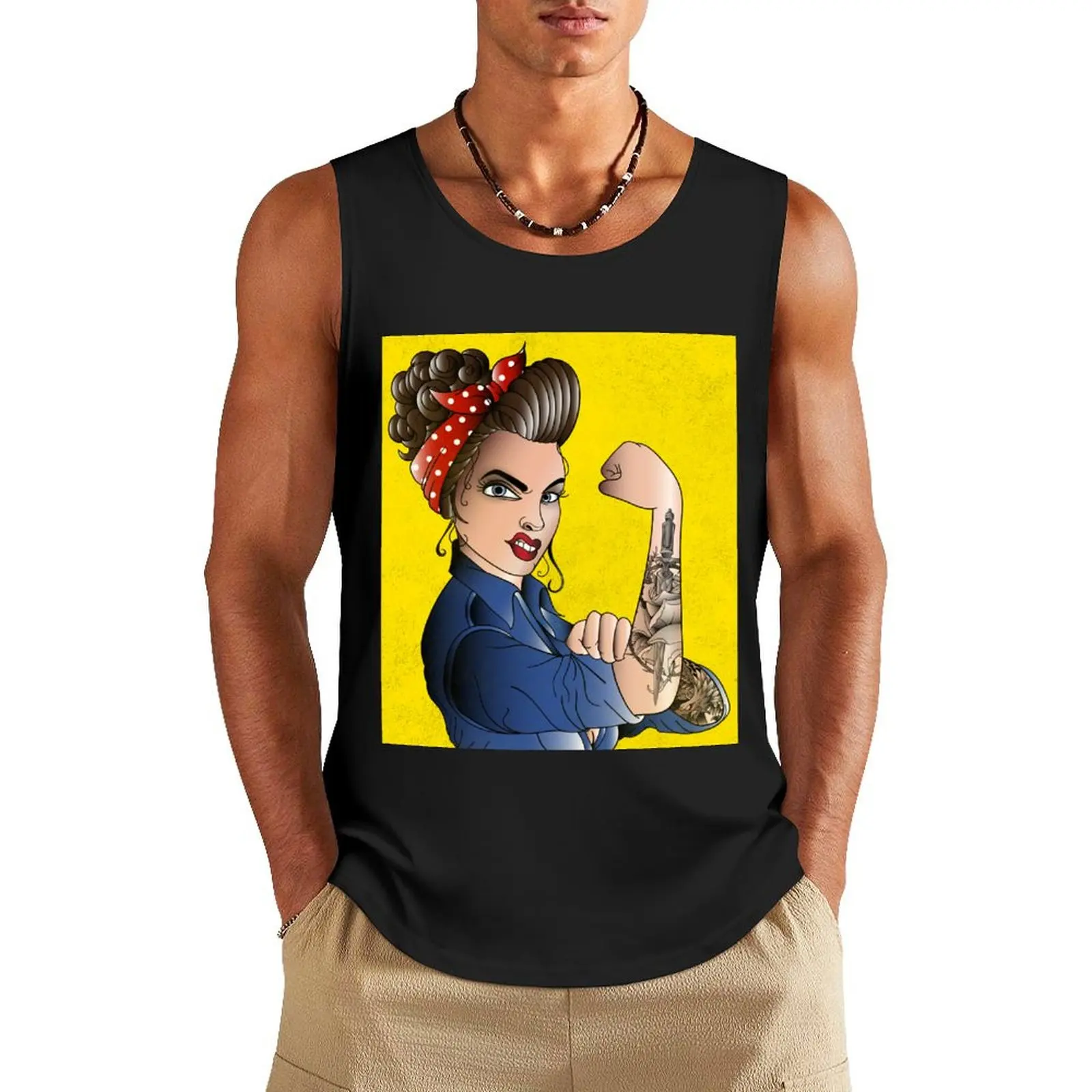 we can do it woman 2 Tank Top summer clothes men 2024 Men's gym t-shirt sleeveless t-shirts for men Gym t-shirt man
we can do it woman 2 Tank Top summer clothes men 2024 Men's gym t-shirt sleeveless t-shirts for men Gym t-shirt man