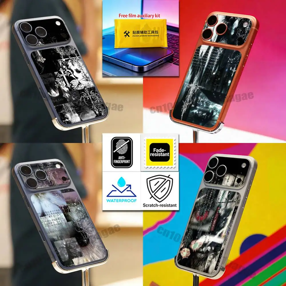 For Black Gothic Cyber Sigil Cross Horror iPhone 17 PRO MAX PROMAX Back Protective Film Skin Cover Protector Sticker
For Black Gothic Cyber Sigil Cross Horror iPhone 17 PRO MAX PROMAX Back Protective Film Skin Cover Protector Sticker