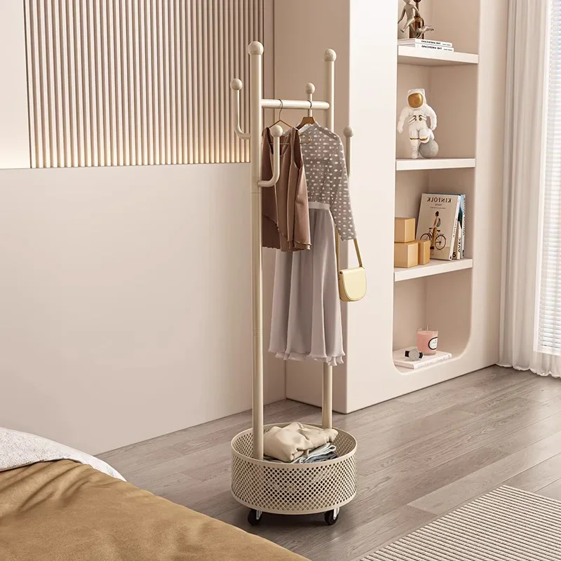 Stable Hanging Hanger, Bedroom Floor Hanger With Wheels, Multi-functional Movable, Thickened And Bold Household Hanging Bag Rack
Stable Hanging Hanger, Bedroom Floor Hanger With Wheels, Multi-functional Movable, Thickened And Bold Household Hanging Bag Rack