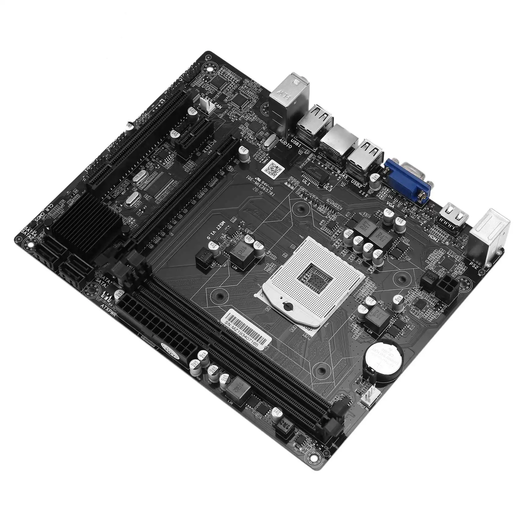 Материнская плата для настольного компьютера HM55A DDR3 LGA1288, поддержка процессора I3 I5 I7
Материнская плата для настольного компьютера HM55A DDR3 LGA1288, поддержка процессора I3 I5 I7