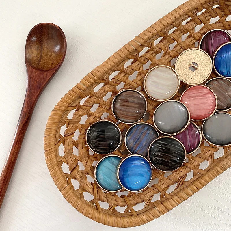 6pcs Multi Color Metal Buttons For Sewing Coats Suit Needlework Accessories Sweater Clothing Diy Craft Supply Large Replacement
6pcs Multi Color Metal Buttons For Sewing Coats Suit Needlework Accessories Sweater Clothing Diy Craft Supply Large Replacement