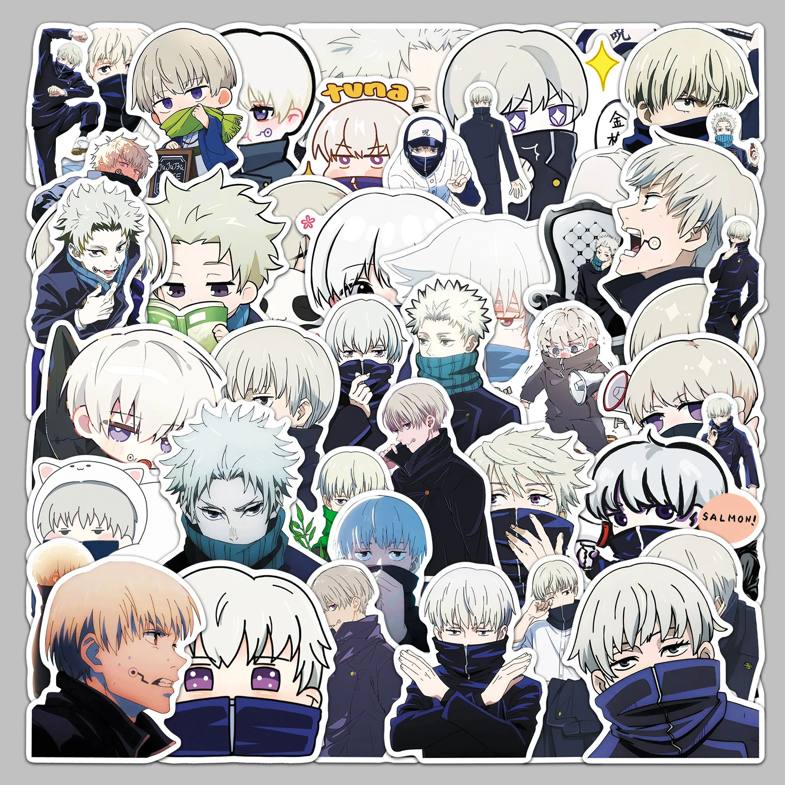 50PCS Jujutsu Kaisen Toge Inumaki Waterproof Stickers Cool Anime Gift for Boys Girls Teens Birthday Christmas Decals for Laptop
50PCS Jujutsu Kaisen Toge Inumaki Waterproof Stickers Cool Anime Gift for Boys Girls Teens Birthday Christmas Decals for Laptop
