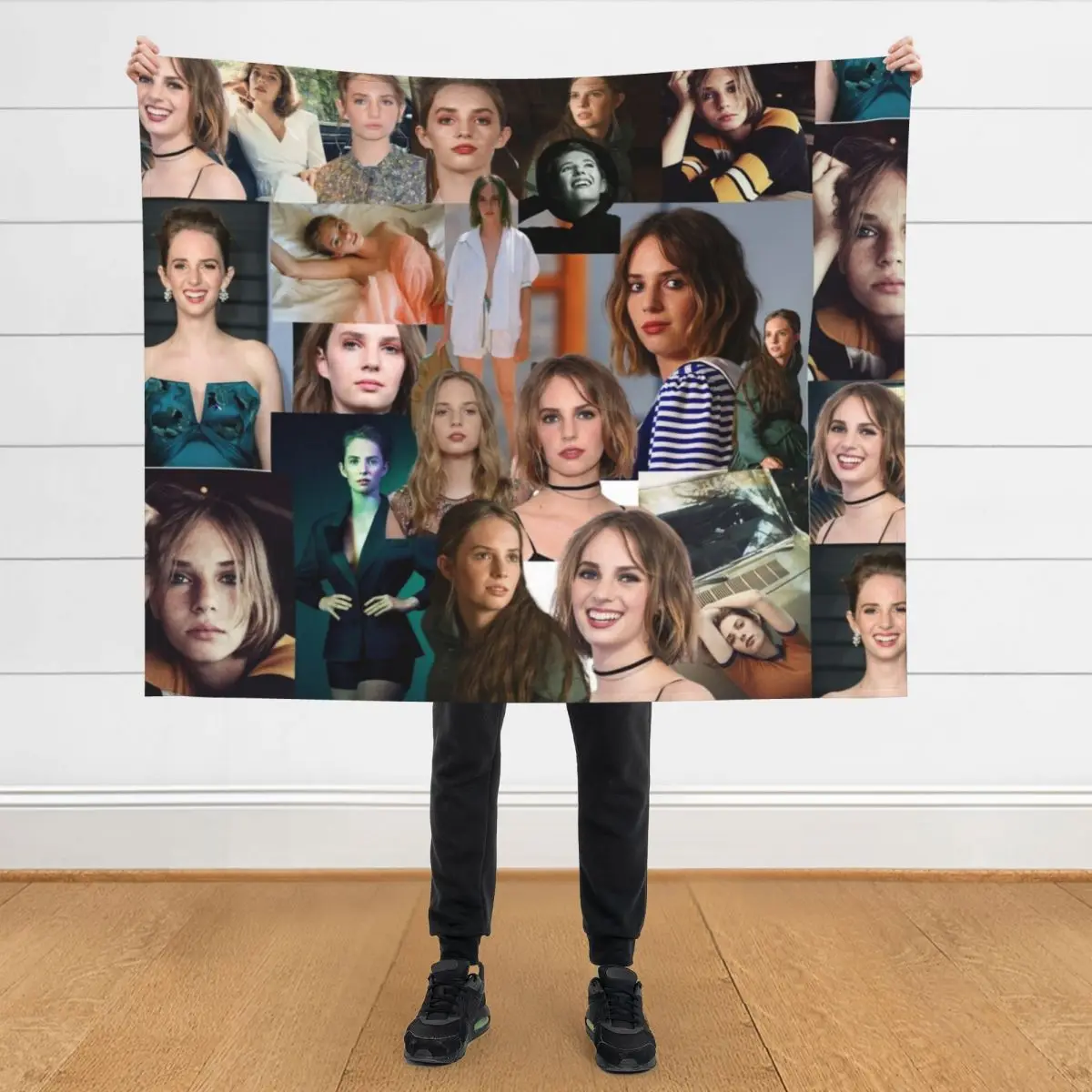 Maya Hawke Abstract Collage Throw Blanket sofa bed Beach blankets ands Bed Blankets
Maya Hawke Abstract Collage Throw Blanket sofa bed Beach blankets ands Bed Blankets