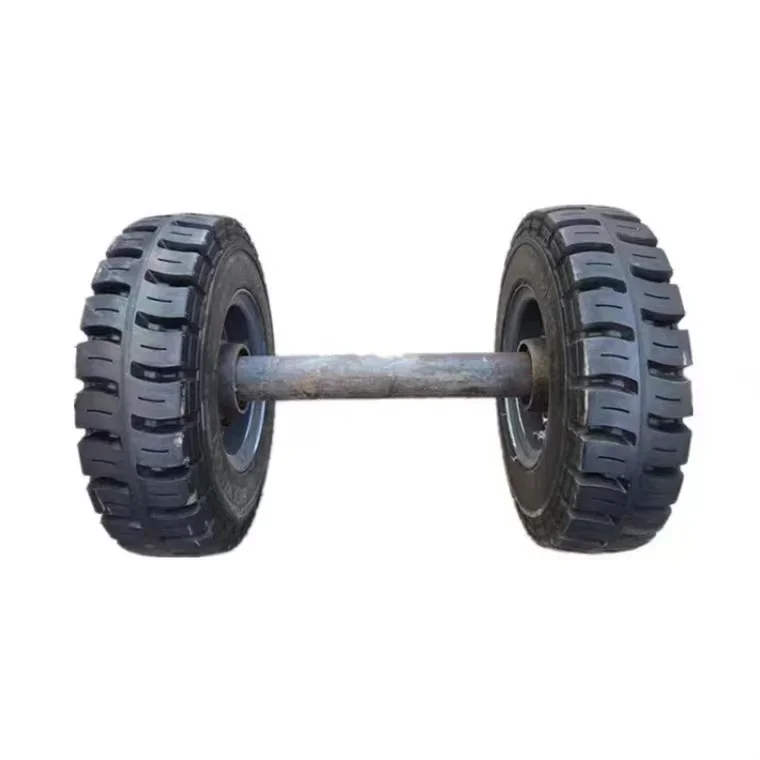 Factory Direct Solid Rubber Tire for Container Trailer